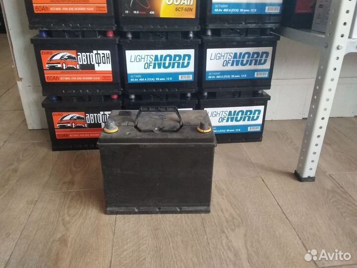 Аккумулятор бу 60 Ач