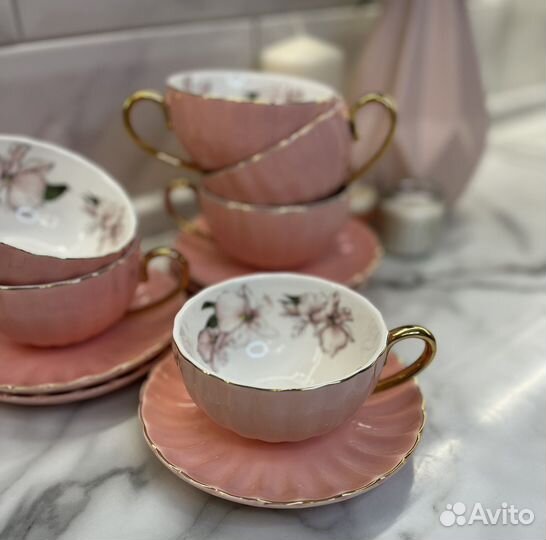 Сервиз чайный набор 6 персон