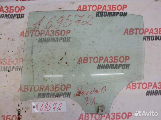 Стекло двери задней левой Mazda Mazda 3 BL 2009-20