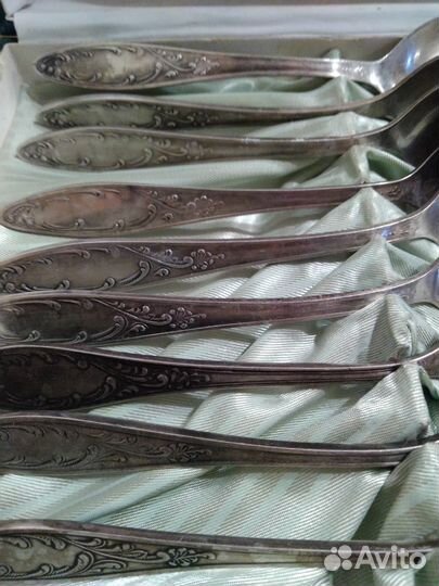 Мельхиоровые ложки и вилки