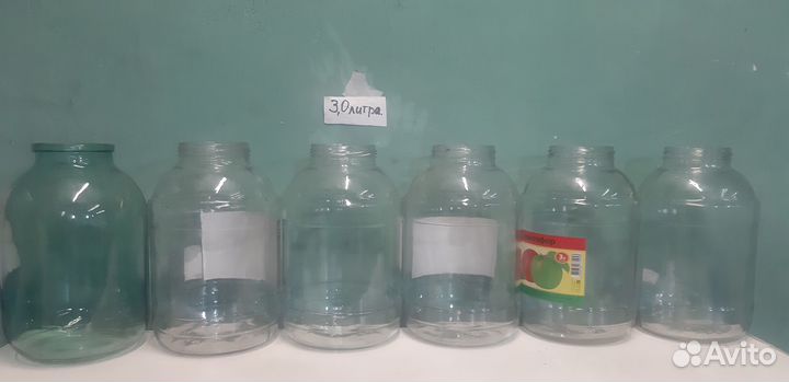 Банки от 0.2л до 3.0л