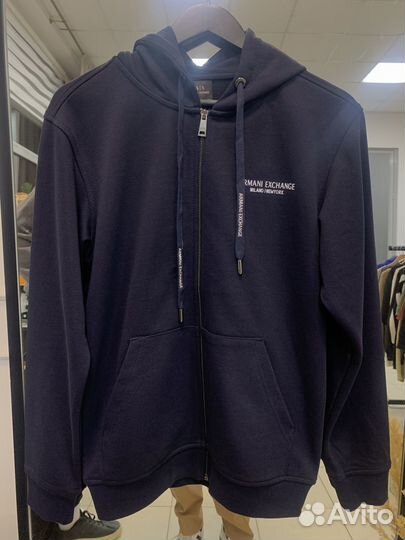 Зип худи armani exchange