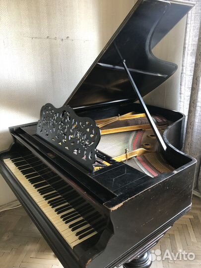 Рояль антикварный 1860х becker