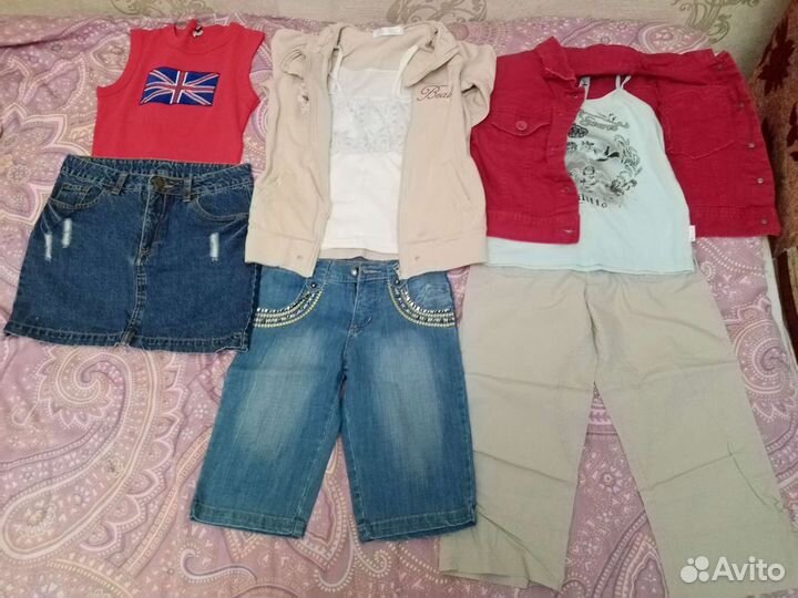 Пакет вещей на девочку 10-11 лет