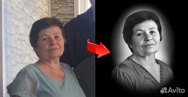 Ретушь фотографий для гравировки на памятнике