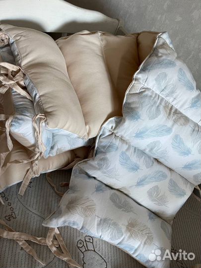 Бортики в кроватку детскую