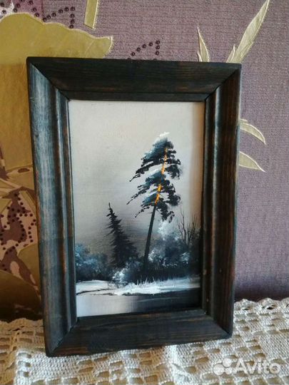 Картина. Могучий ветер