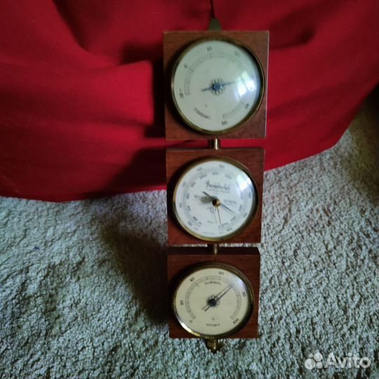 Барометр термометр гидрометр veranderlich