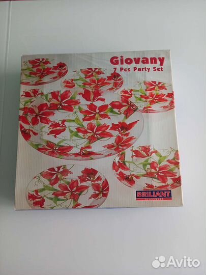 Тарелки десертные и блюдо