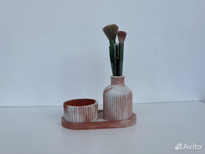 Набор Ваза + Поднос для интерьера