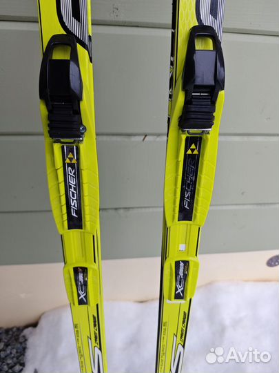 Лыжи беговые fisher 160 см