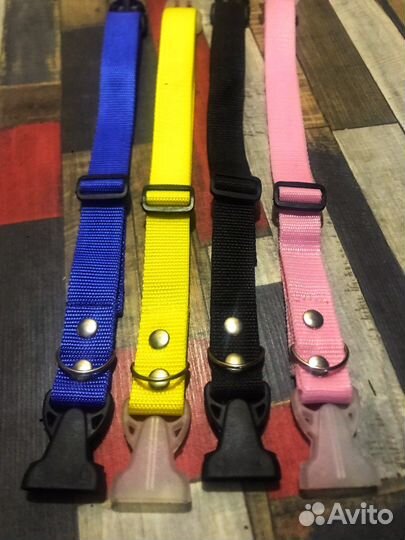 Ошейники и поводки для собак