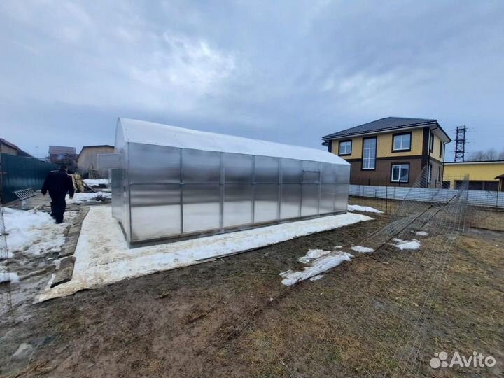 Теплицы промышленные. Теплица из поликарбоната