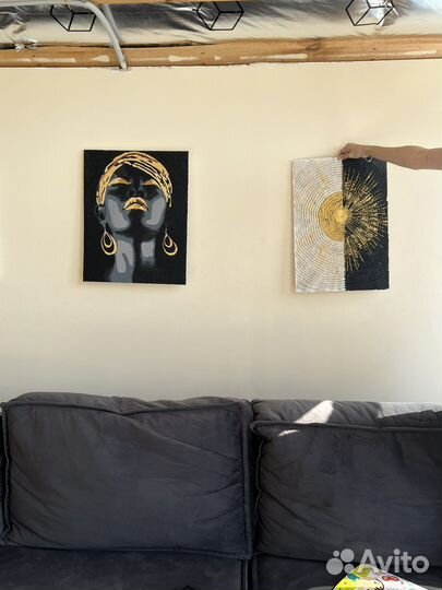 Объемная картина гипс