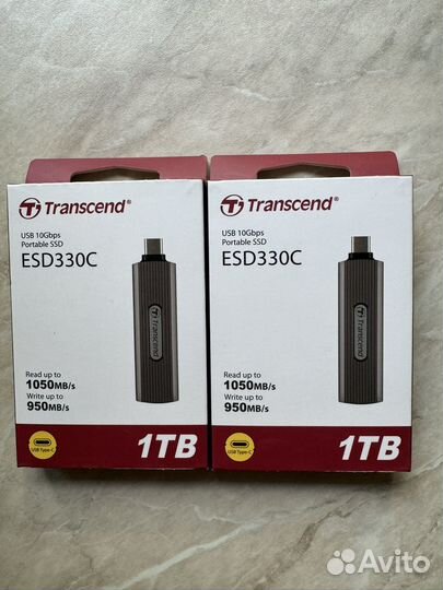 Внешний SSD Transcend ESD330C 1 тб