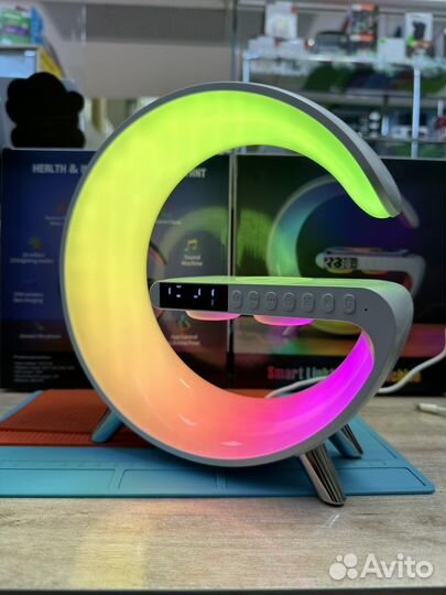 Умный ночник/беспроводная зарядка 6 в 1