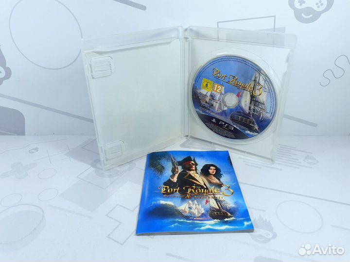 Диск для PS3 Port Royale 3 Pirates & Merchants б/у