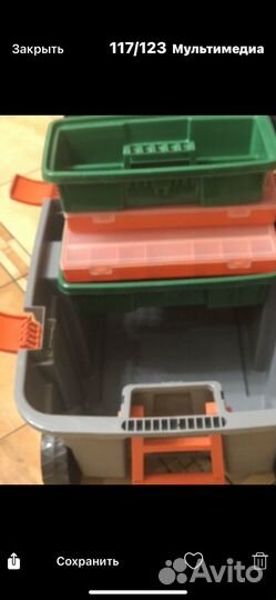 Ящик для инструмента и рыбалки