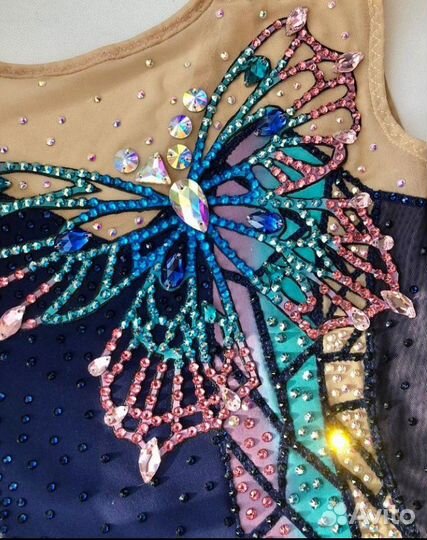 Купальник для художественной гимнастики, 145-155