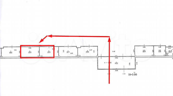 Торговая площадь, 30 м² в Ленте