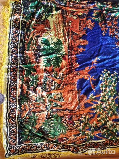 Плюшевый ковер СССР