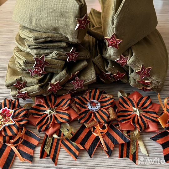 Пилотки Георгиевская брошь