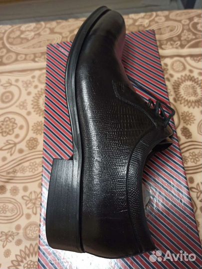 Ботинки кожаные