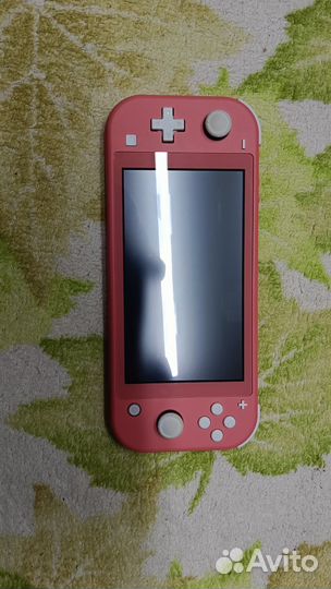 Nintendo switch lite прошитая 128гб с играми