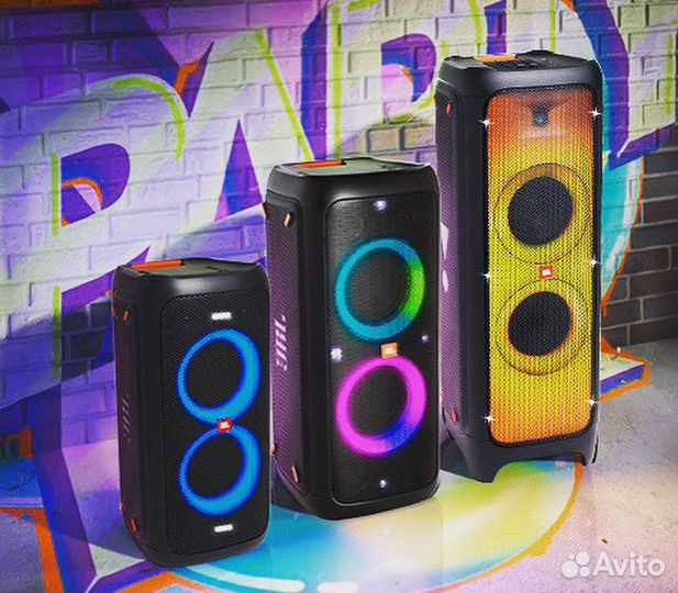 Колонки JBL Partybox 100 в аренду (Прокат 24х7)