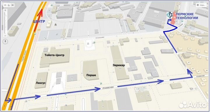 Комплект петель KCR007 (2 CR065 + 2 CR100) (KCR006