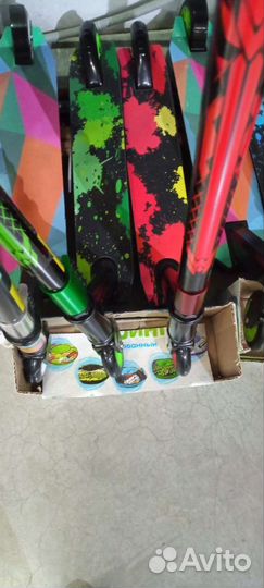 Самокат трюковый. Усиленный