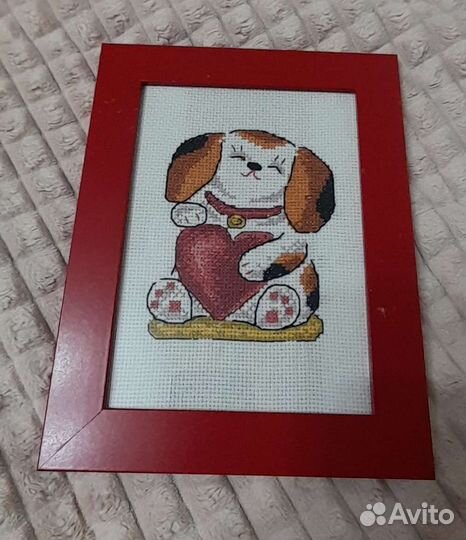 Вышивка крестом, ручная работа