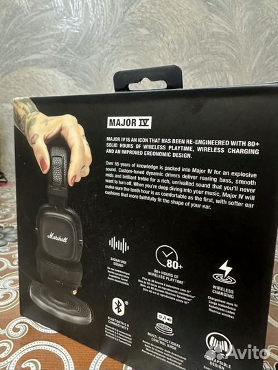 Наушники marshall major 4