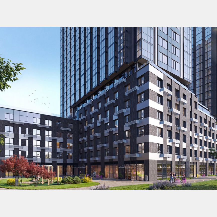 1-к. апартаменты, 25,1 м², 19/23 эт.