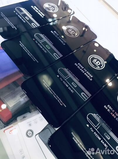 Защитное стекло на Xiaomi Redmi 9A/9C/10A/A1+ 6D