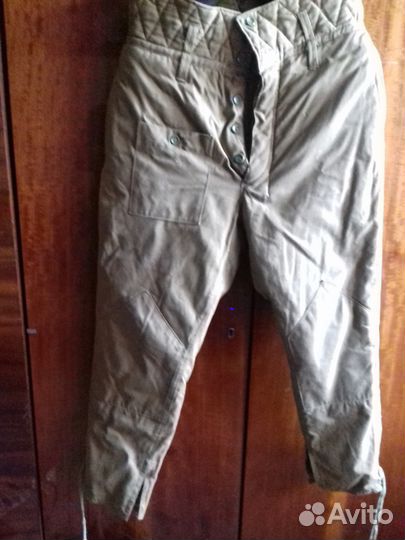 Новые ватные штаны (СССР рост 4, размер 50)