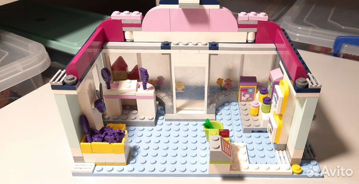 Lego friends cпа салон для питомцев 41007