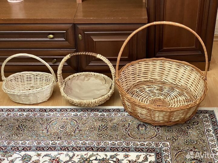 Плетеные корзины