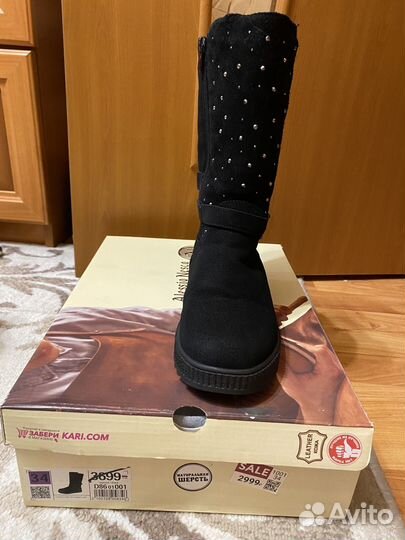 Сапоги зимние для девочки