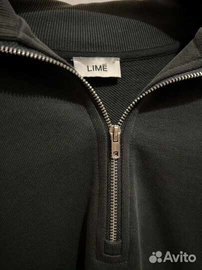 Толстовка на молнии lime