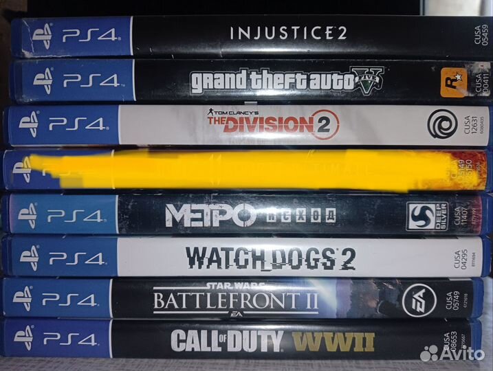 Игры для приставок ps4