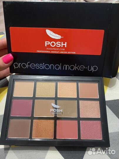 Posh палетки тени 12 шт