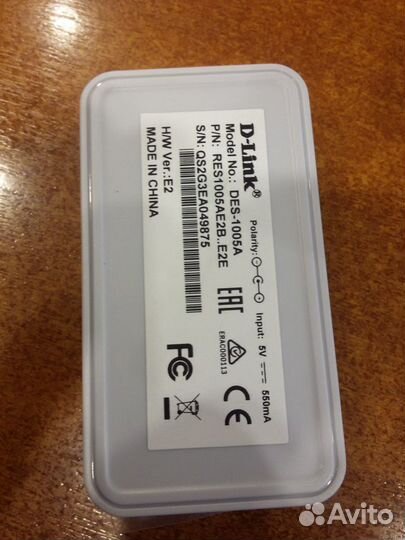 Коммутатор D-link 5 портов