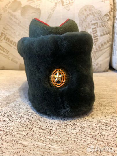 Шапка женская зимняя военная офисная