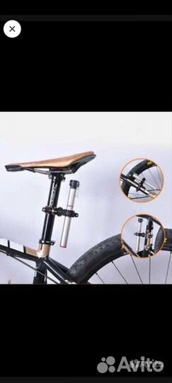 Крепление для фонарика насоса и пр