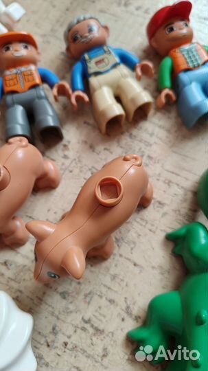 Lego duplo зоопарк, звери