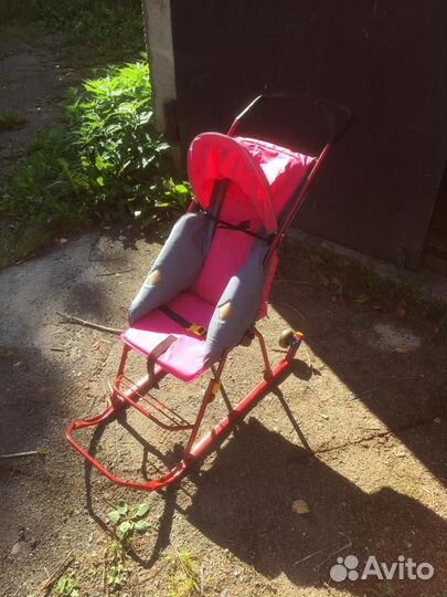 Санки на колесах