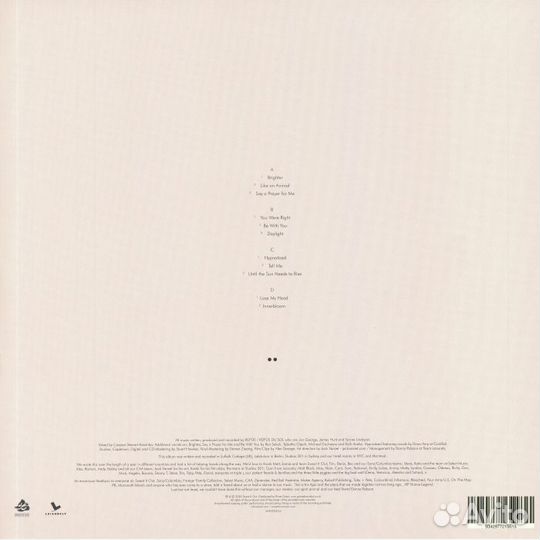 Rufus Du Sol - Bloom (Pink & White)