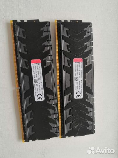 Оперативная память Kingston HyperX Predator 8 гб