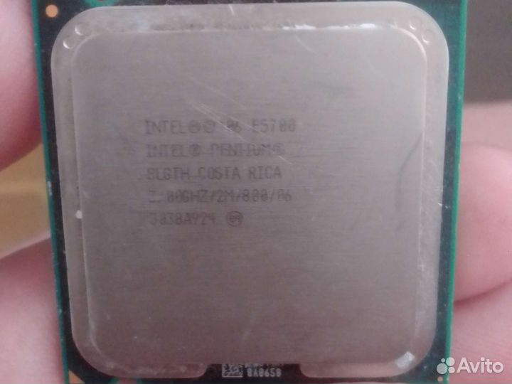 Процессор intel pentium e5700